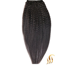 Load image into Gallery viewer, Natural hair extensions for black women. Natural black hair extensions.. Manely Mine hair